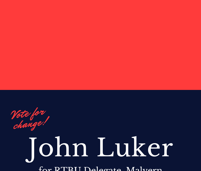 Vote for John Luker